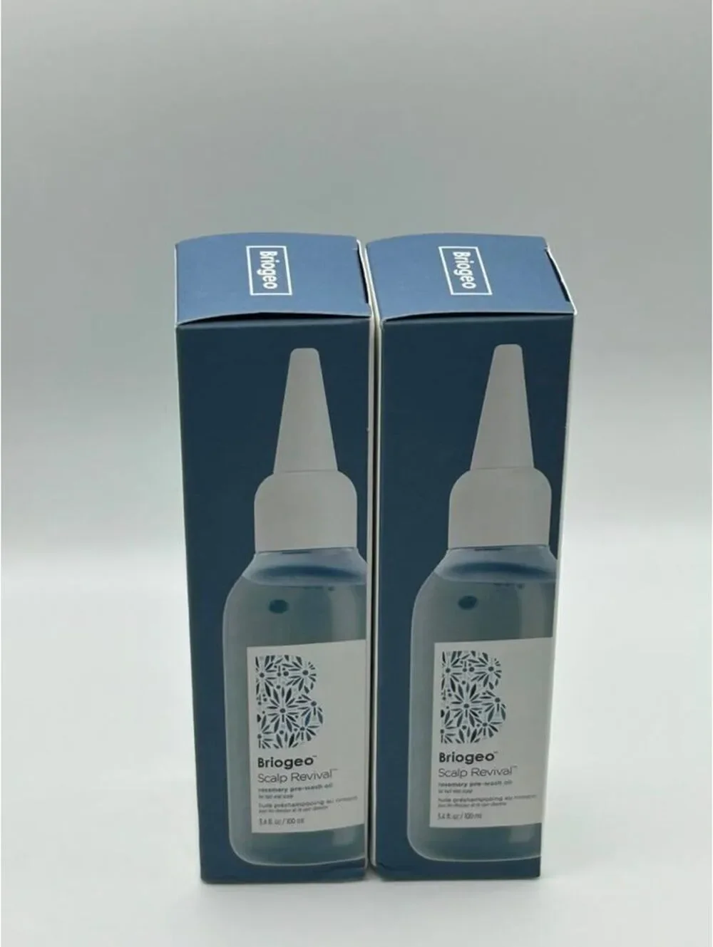 2x Briogeo Scalp Revival Rosemary Pre-Wash Oil – 3.4 fl oz